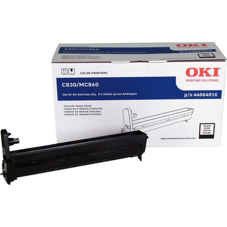Oki Oki Black Image Drum For C830N, C860Dn, C830Dtn, Mc860 44064016